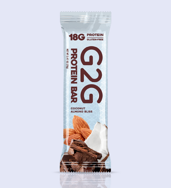 Coconut Almond Bliss Protein Bar 8 Bars Certified Gluten Free 18